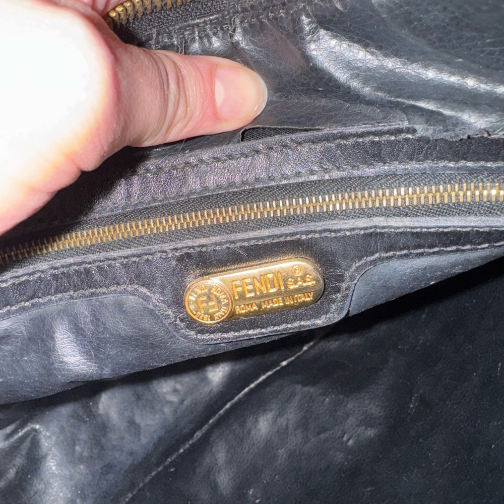Fendi Black Leather Bag